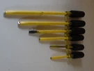 Of 6 Crescent Cushion Grip Flat Slotted Screw Drivers With Insulated Sleeves. Fixed Price $33.00.