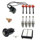 Tune Up Kit Filters Cap Rotor Spark Plugs & Wire Set For Toyota Camry 86-91 3SFE. Fixed Price $107.95.