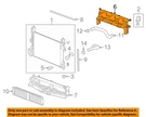 Gm Oem 17-23 Euv,bolt Ev Cooling Radiator Components-upper Baffle 42532807. Fixed Price $47.11.