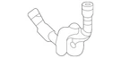 Genuine Mercedes-benz Drive Motor Battery Pack Coolant Hose 206-501-45-00. Fixed Price $31.05.