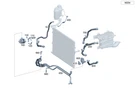 Genuine Mercedes-benz Coolant Filling Hose 254-501-51-02. Fixed Price $49.57.