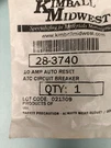 Kimball Midwest Buss 22210-000 Bladed Amp Circuit Breaker. Fixed Price $10.84.