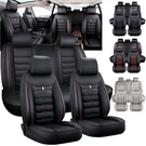 For Nissan Rogue Car Seat Cover Leather Front Rear Bench Set Protectors Cushion. Fixed Price $83.79.