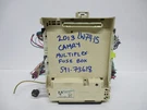 2012 Toyota Camry Cabin Fuse Box Junction Block 82730-06752 Oem. Fixed Price $47.99.