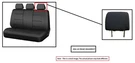 Lh Blk Clo Rear Headrest Oem 2019 Chevrolet SILVRDO15. Fixed Price $75.00.