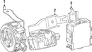 Genuine Toyota Hybrid / Electric Vehicle Sound Alert Speaker 86570-48121. Fixed Price $89.81.