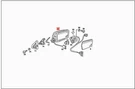 Genuine Mercedes Slc C107 R107 Rearview Mirror Glass Convex A1078100416. Fixed Price $454.73.