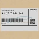 Genuine Bmw 61277934440 - Gasket. Fixed Price $78.96.