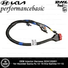 Oem Injector Harness 353412G001 For Hyundai Santa Fe 13-15 Kia Optima 11-15. Fixed Price $65.00.