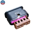 Audi Seat Skoda Vw Pin Brown Flat Contact Housing Genuine 4M0973705. Fixed Price $23.52.