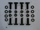 (8) 9" Inch Ford Axle Housing End T-bolts 3/8 New. Fixed Price $15.00.