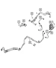 Genuine Mopar Transmission Heater Bracket 68368052AC. Fixed Price $19.19.